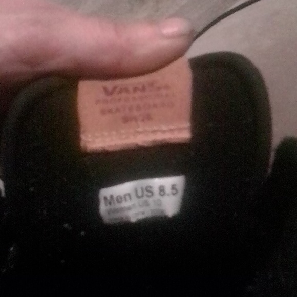 Iconic Rare Half Cab grey suede Vans men 8.5 - Picture 4 of 6